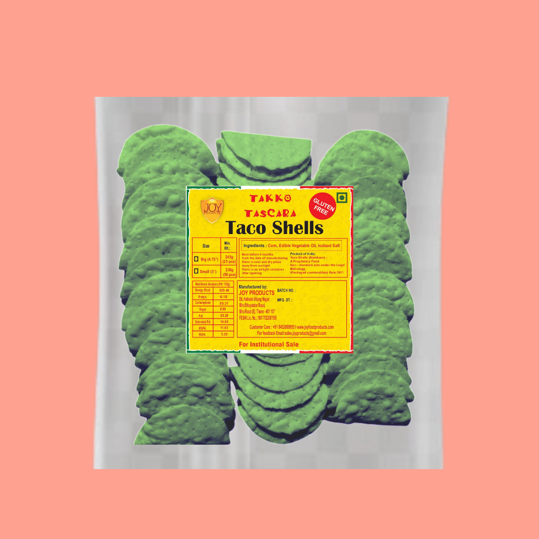 TAKKO TASCARA TACO SHELLS - SPINACH - Image 4