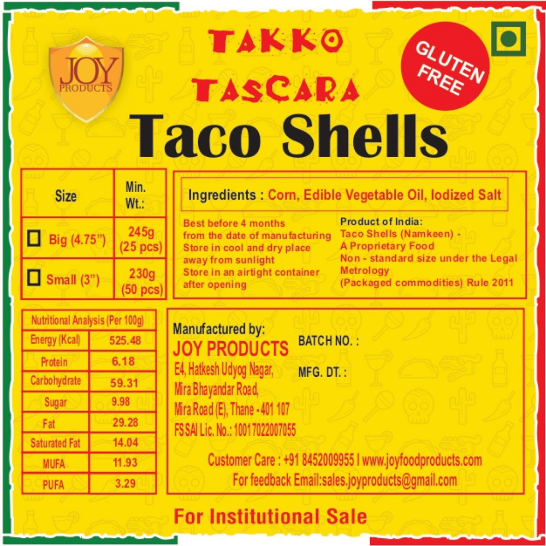 TAKKO TASCARA TACO SHELLS - CHARCOAL - Image 3