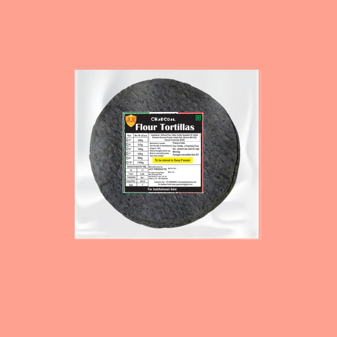 FLOUR TORTILLAS CHARCOAL - Image 2