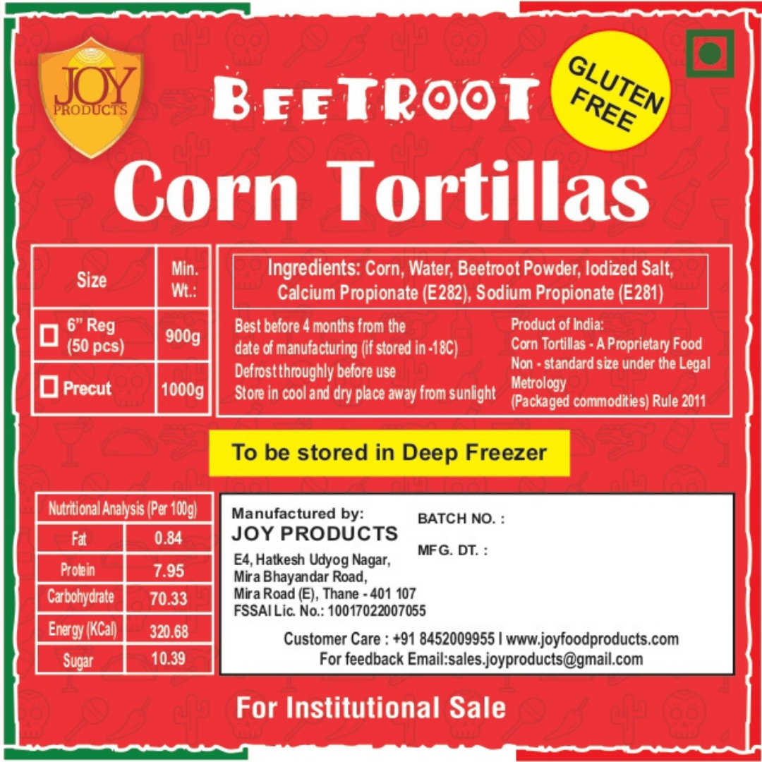 BEETROOT CORN TORTIS - Image 3