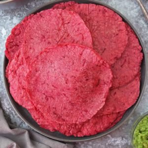 BEETROOT CORN TORTIS