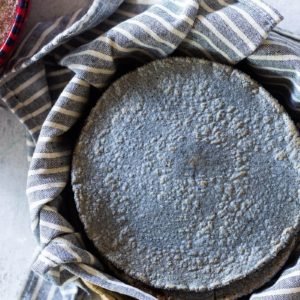 CHARCOAL CORN TORTIS
